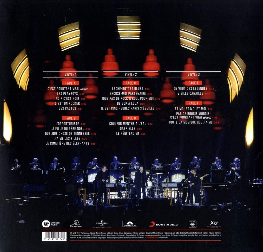 Les Vieilles Canailles:le Live, Vinyl