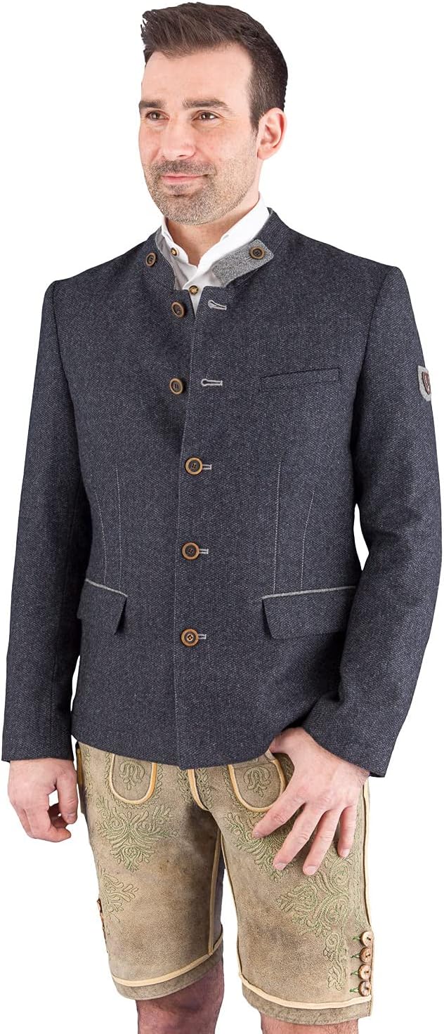 Spieth & Wensky Herren Jacke NEUBRUNN, 5657 blau/m-grau