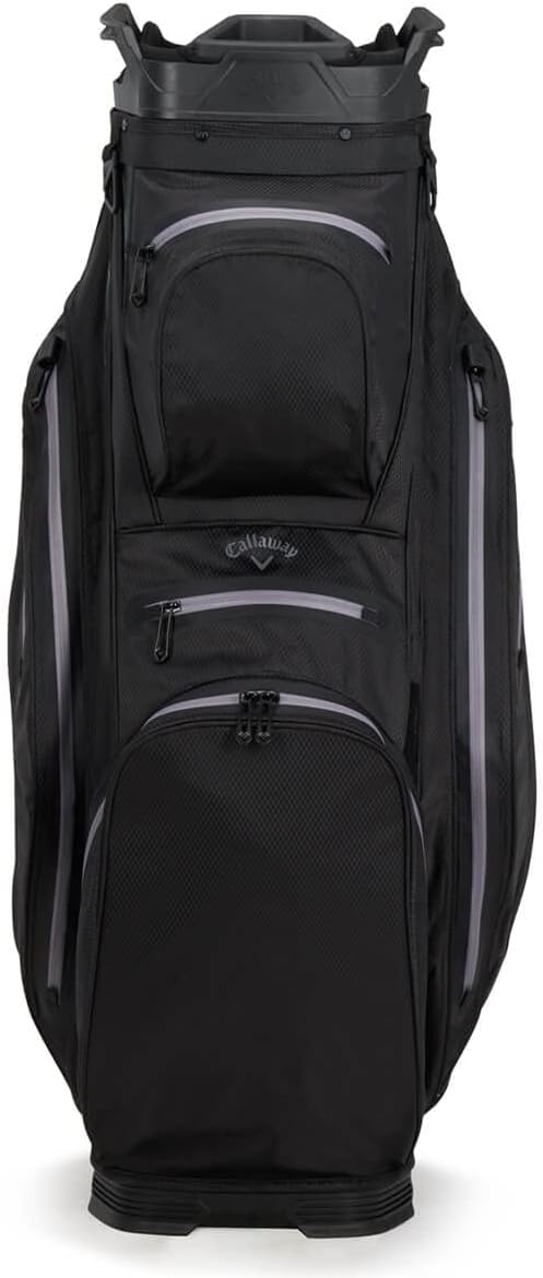 Callaway Golf Unisex 2023 Org 14 Hyper Dry 23 wasserdichte 14-Wege-Wagen-Tasche Schwarz, Schwarz