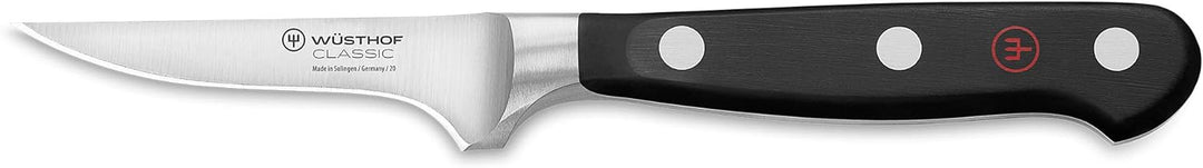 WÜSTHOF Classic Gemüsemesser 7 cm, Schwarz,silber 7 cm Gemüsemesser, 7 cm Gemüsemesser