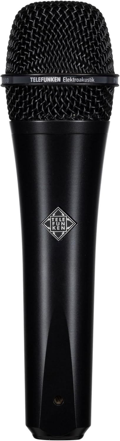 TELEFUNKEN M80 Schwarz - Dynamisches Mikrofon, Schwarz