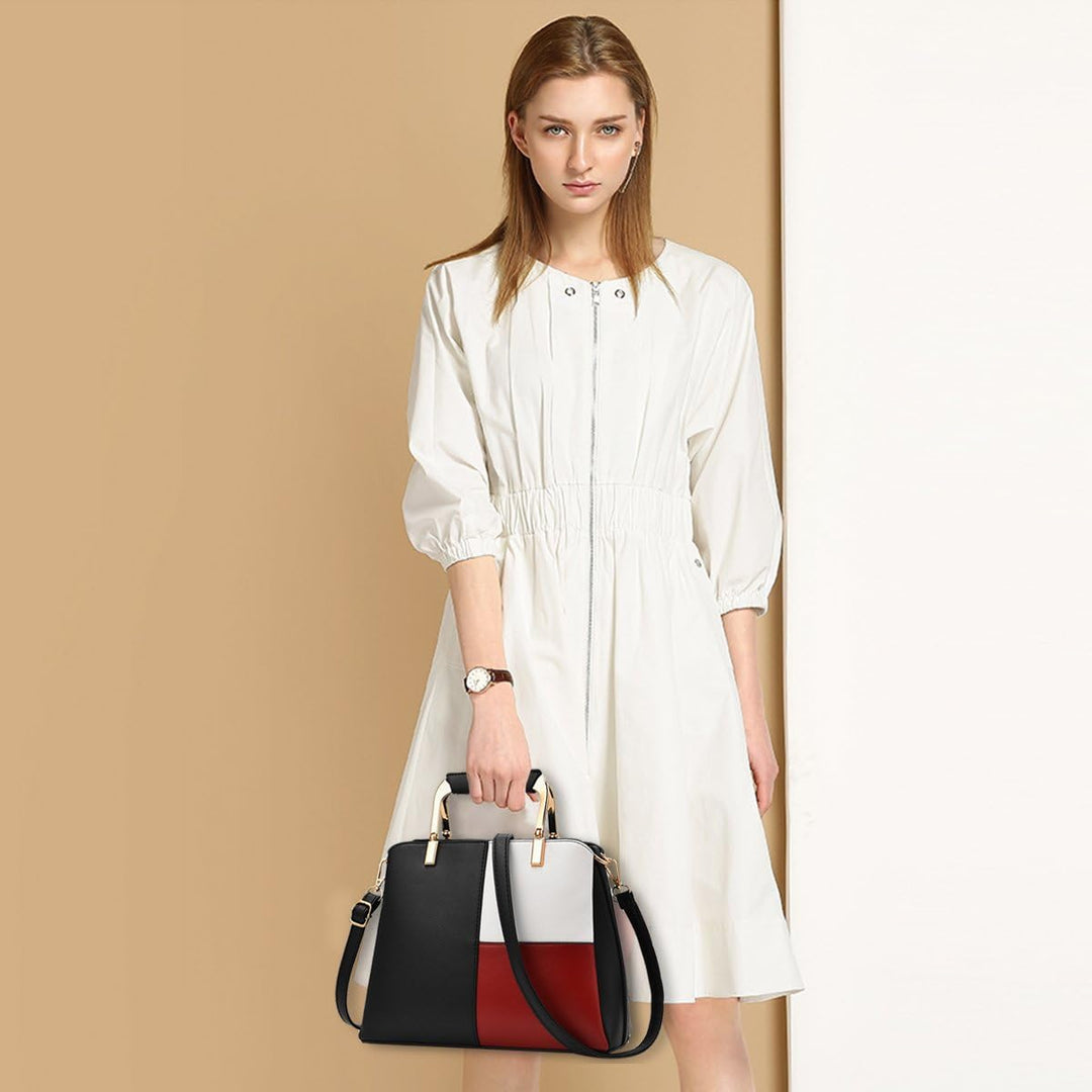 NICOLE&amp;DORIS Frauen Farbe Einfache Handtaschen Umhängetasche Crossbody Messenger Bag Tote Schultasch