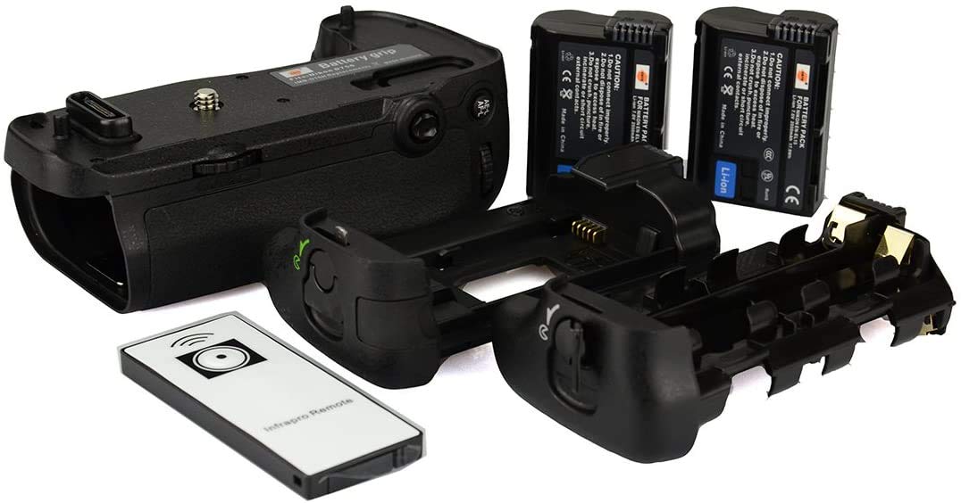 DSTE® Infrarot Fernbedienung Batterie Griff für Nikon D750 DSLR Digital Kamera als MB-D16 mit (2 pac