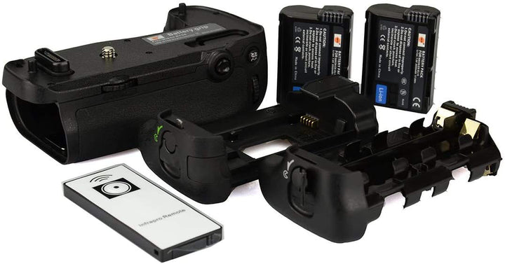 DSTE® Infrarot Fernbedienung Batterie Griff für Nikon D750 DSLR Digital Kamera als MB-D16 mit (2 pac