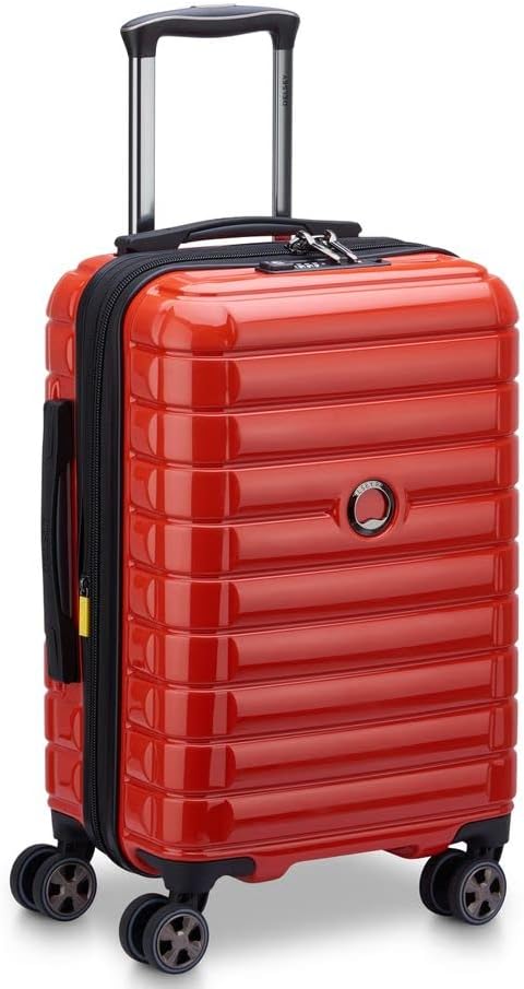 DELSEY Paris - Shadow 5.0-55cm x 35cm x 25cm - S Extensible - Hellrot S - Extensible Hellrot, S - Ex