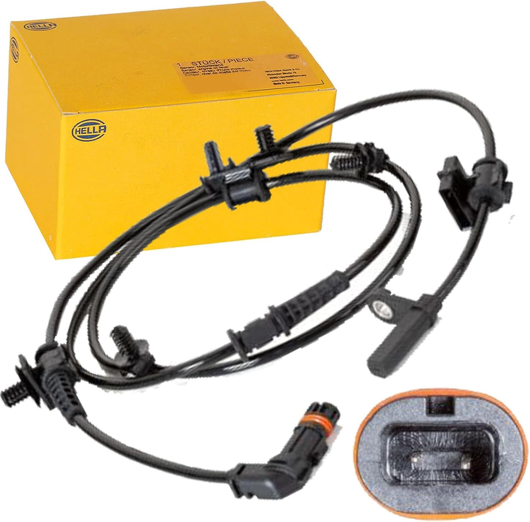 HELLA 6PU 230 040-261 Sensor, Raddrehzahl - 2-polig - Vorderachse - mit Halter