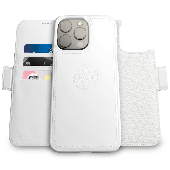Dreem Fibonacci iPhone 14 Pro Geldbörsen-Hülle / 2-in-1 Stossfestes MagSafe Case und abnehmbares Lux