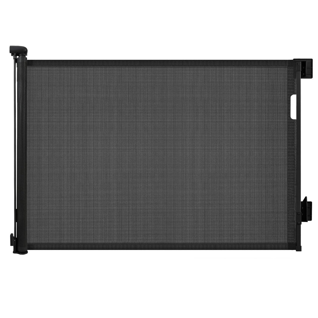 Sekey Treppenschutzgitter Ausziehbar 0-150 cm, Höhe 97 cm, Feste Schraubmontage Türschutzgitter, Abs