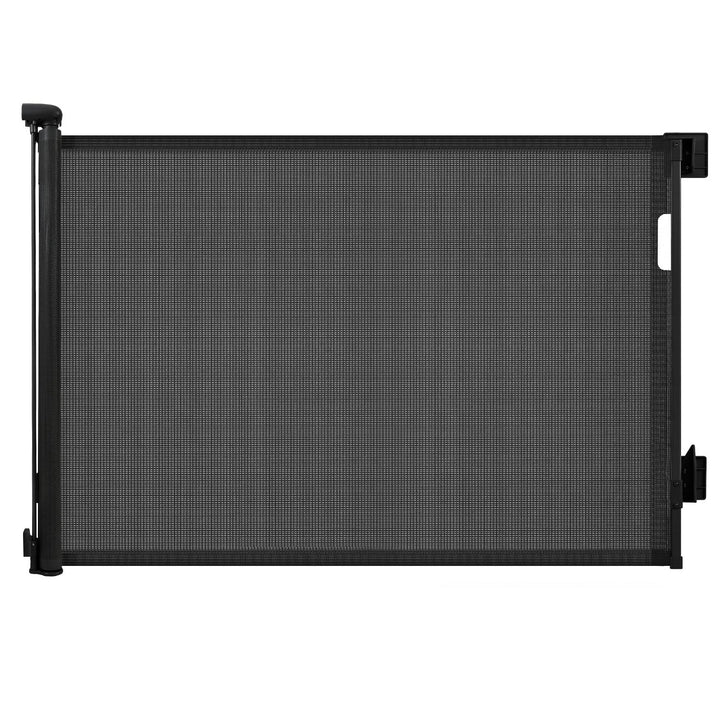 Sekey Treppenschutzgitter Ausziehbar 0-150 cm, Höhe 97 cm, Feste Schraubmontage Türschutzgitter, Abs