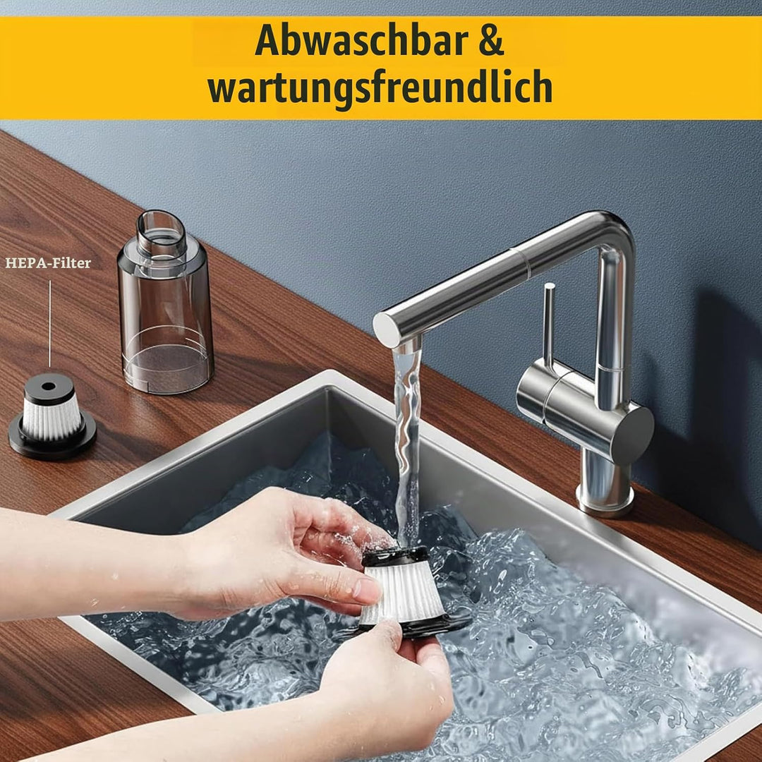 COOYA Handstaubsauger, Tragbar 4-in-1 Autostaubsauger