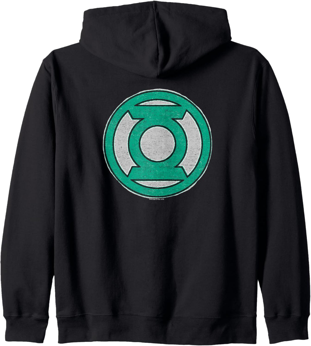 Green Lantern Hand Me Down Black Kapuzenjacke