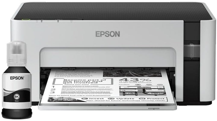 Epson EcoTank M1100 - Tintenstrahldrucker für Büro, schwarz-weiss (6.000 Seiten mit jeder Tintenflas