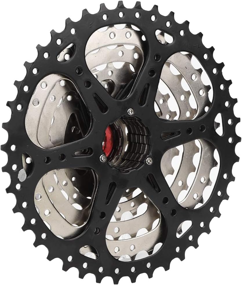 VGEBY 8 Fach Kassette, 42T Fahrrad Freilauf Kassette 8fach Fahrradzubehör für Mountainbikes