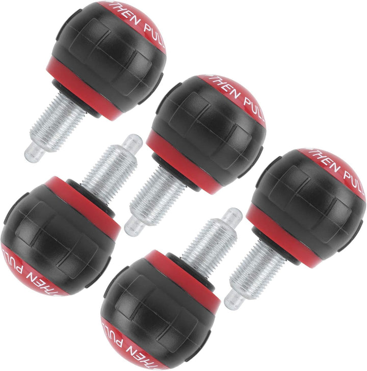 Zugstift Federstifte 5 Stück 50x45mm M16 Fitness Pop Zugstiftknopf Release Synthetischer Kartongriff