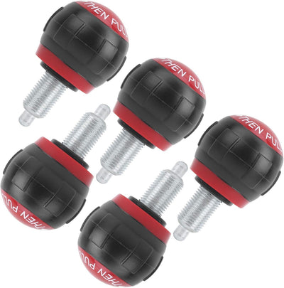 Zugstift Federstifte 5 Stück 50x45mm M16 Fitness Pop Zugstiftknopf Release Synthetischer Kartongriff