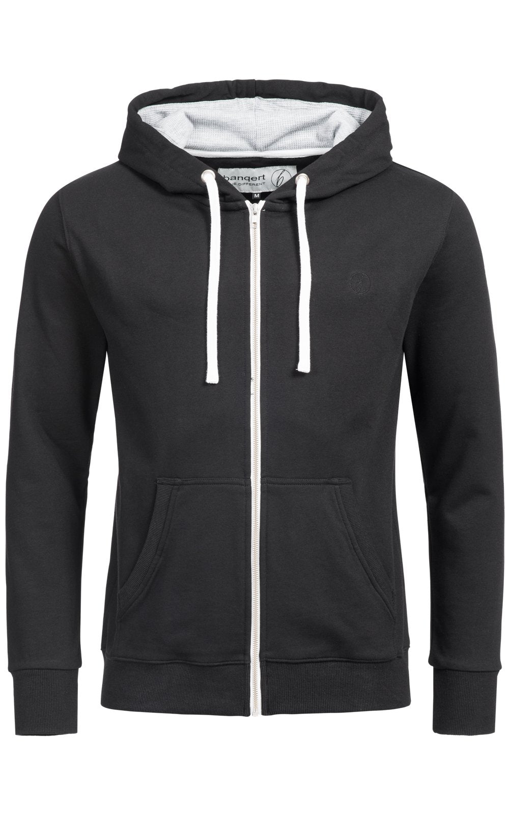 Banqert Herren Hoody | Faire Löhne | Purified Cotton Blend | div. Farben XXL Schwarz, XXL Schwarz