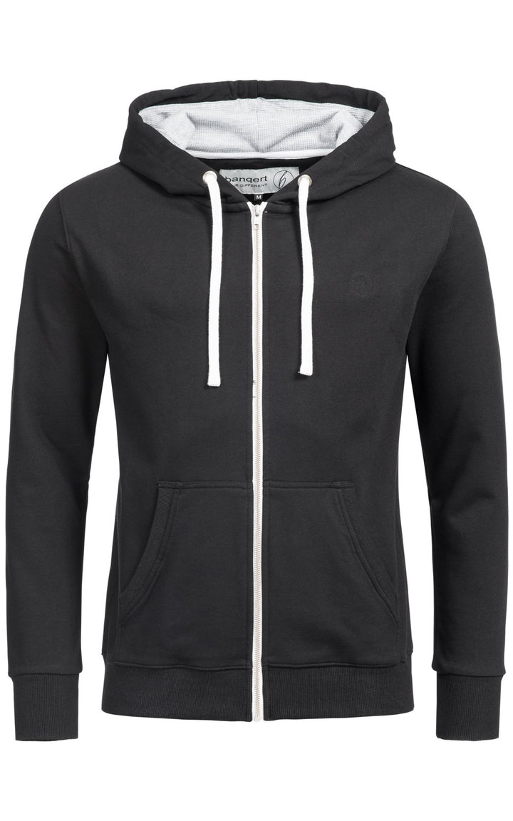 Banqert Herren Hoody | Faire Löhne | Purified Cotton Blend | div. Farben XXL Schwarz, XXL Schwarz