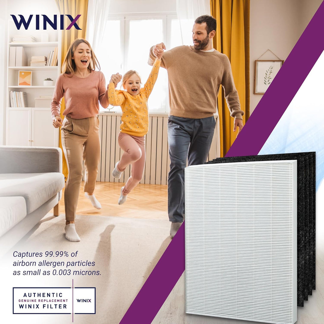 Winix 115115 Ersatzfilter A für C535, 5300-2, P300, 5300, 4 Stück (1er Pack), Filter A