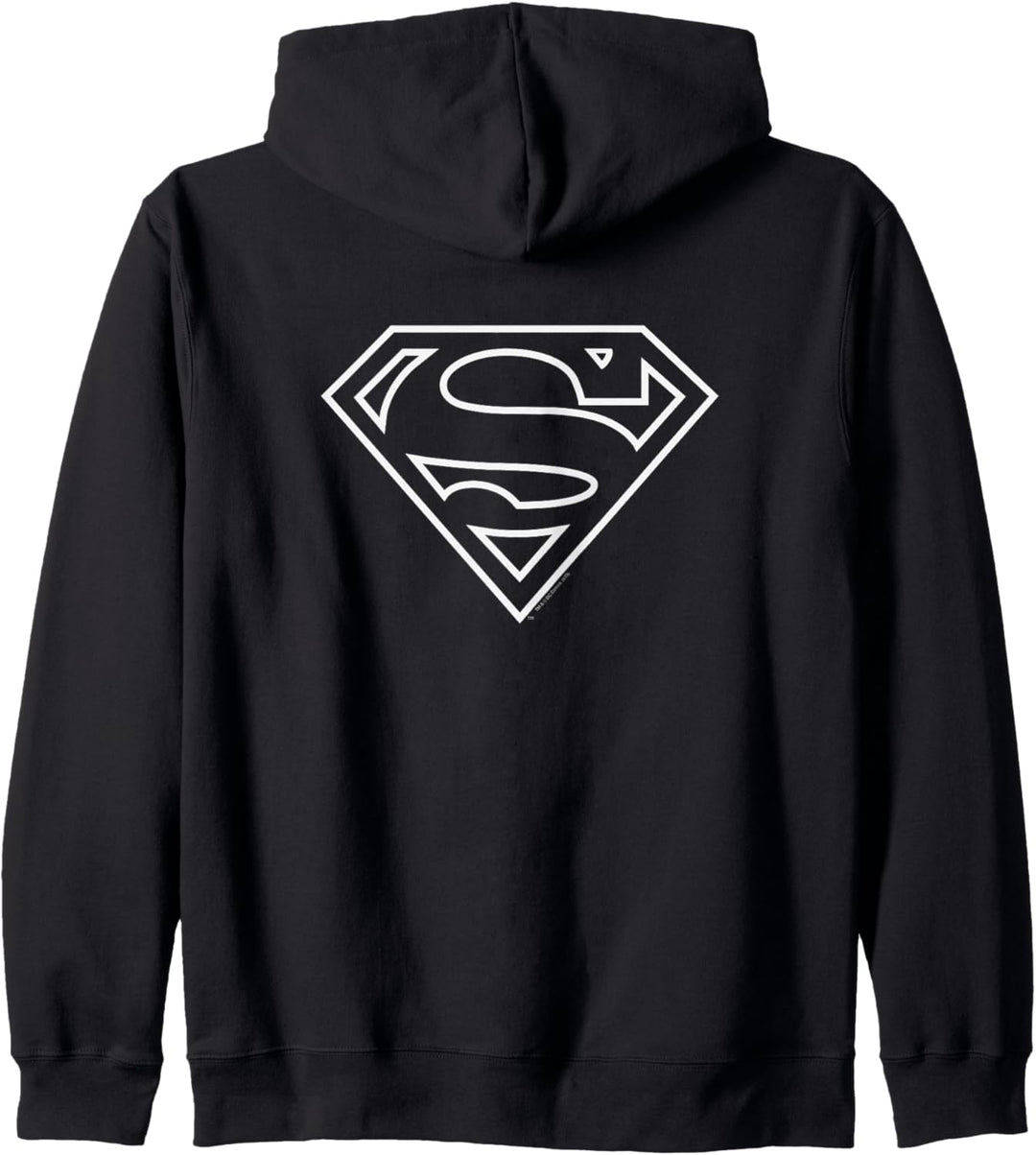 Superman Navy & White Shield Kapuzenjacke