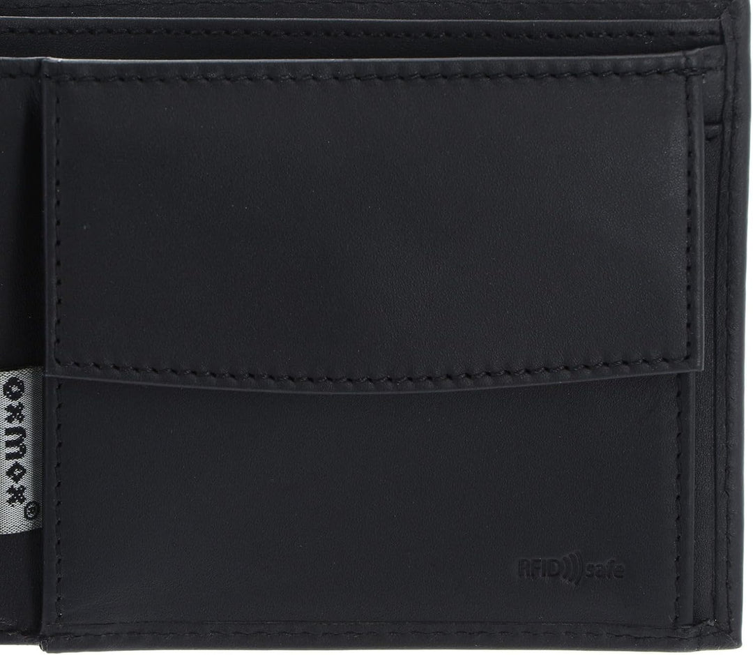 Oxmox Leather - Querscheinbörse 6cc 12 cm RFID Jumping Jack