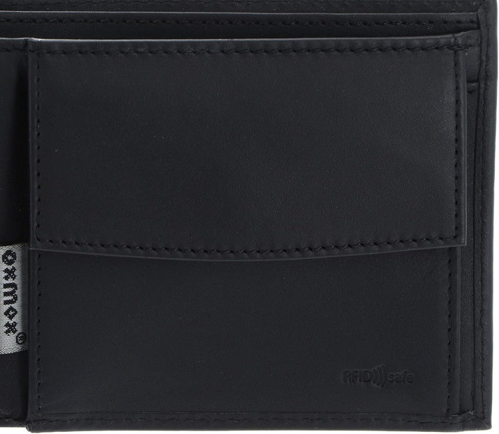 Oxmox Leather - Querscheinbörse 6cc 12 cm RFID Jumping Jack