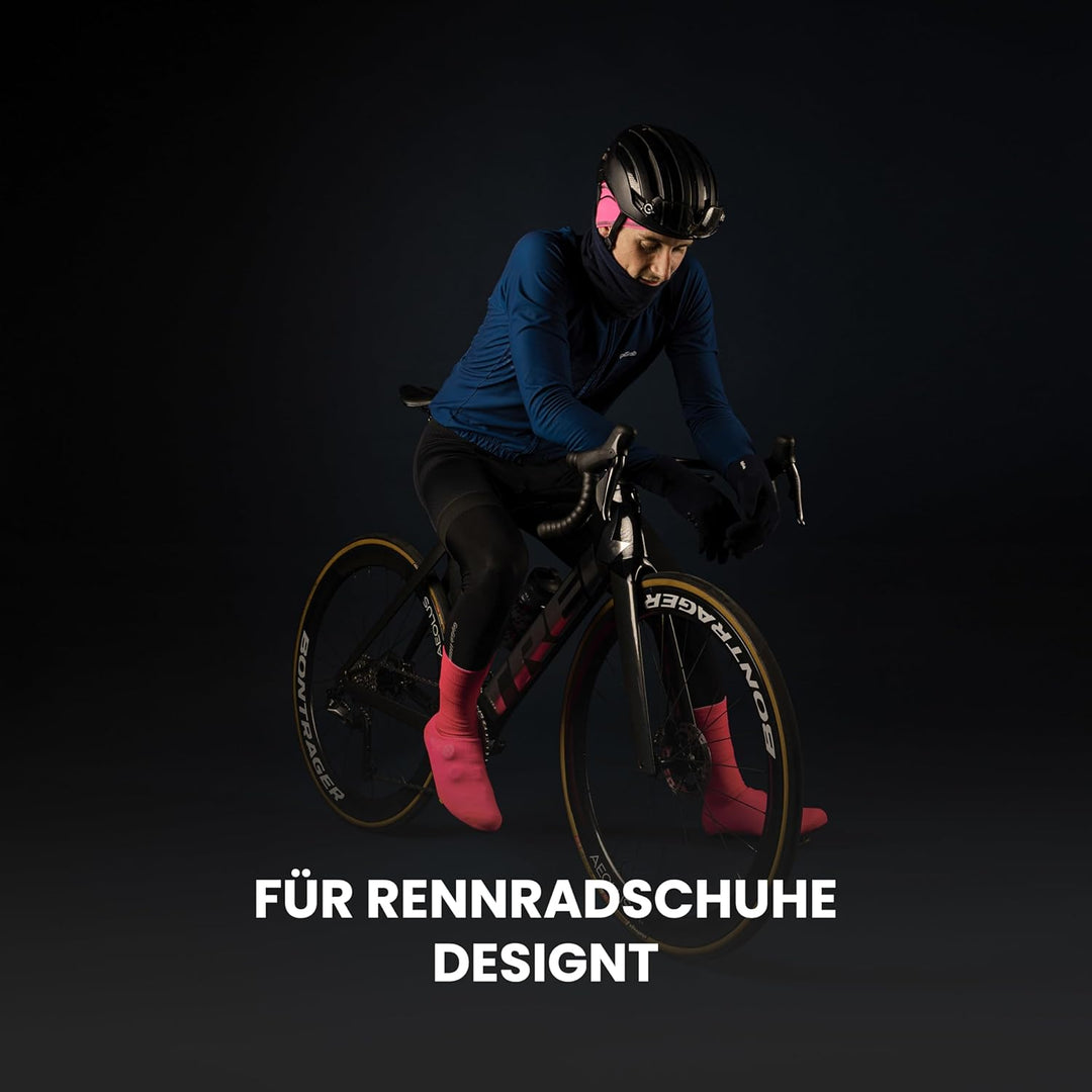GripGrab Flandrien wasserdichte Gestrickte Rennrad Regenschutz Überschuhe Knitted Aero Radsport Über