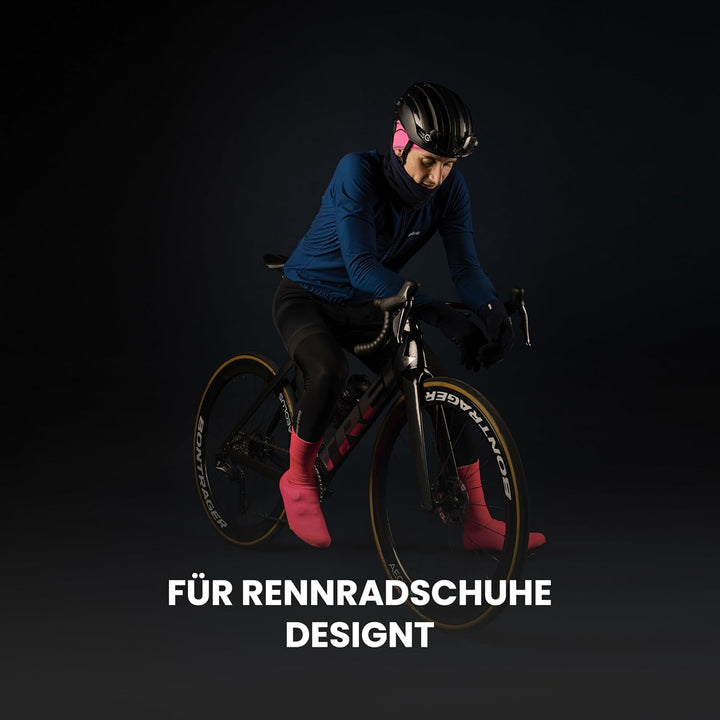GripGrab Flandrien wasserdichte Gestrickte Rennrad Regenschutz Überschuhe Knitted Aero Radsport Über