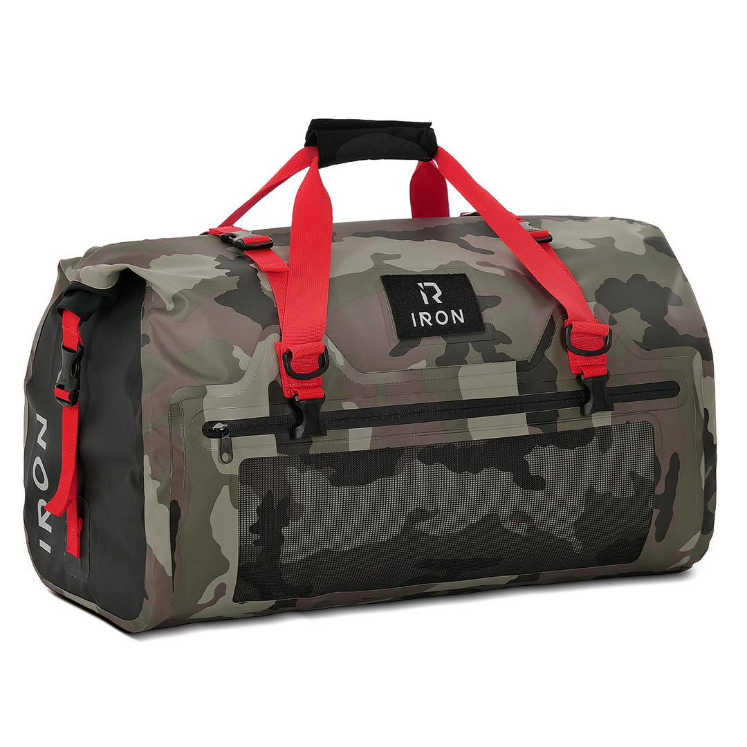 BORLENI Motorrad Hecktasche Gepäckrolle wasserdicht 30L – Premium Motorradtasche mit Rolltop, Reflek
