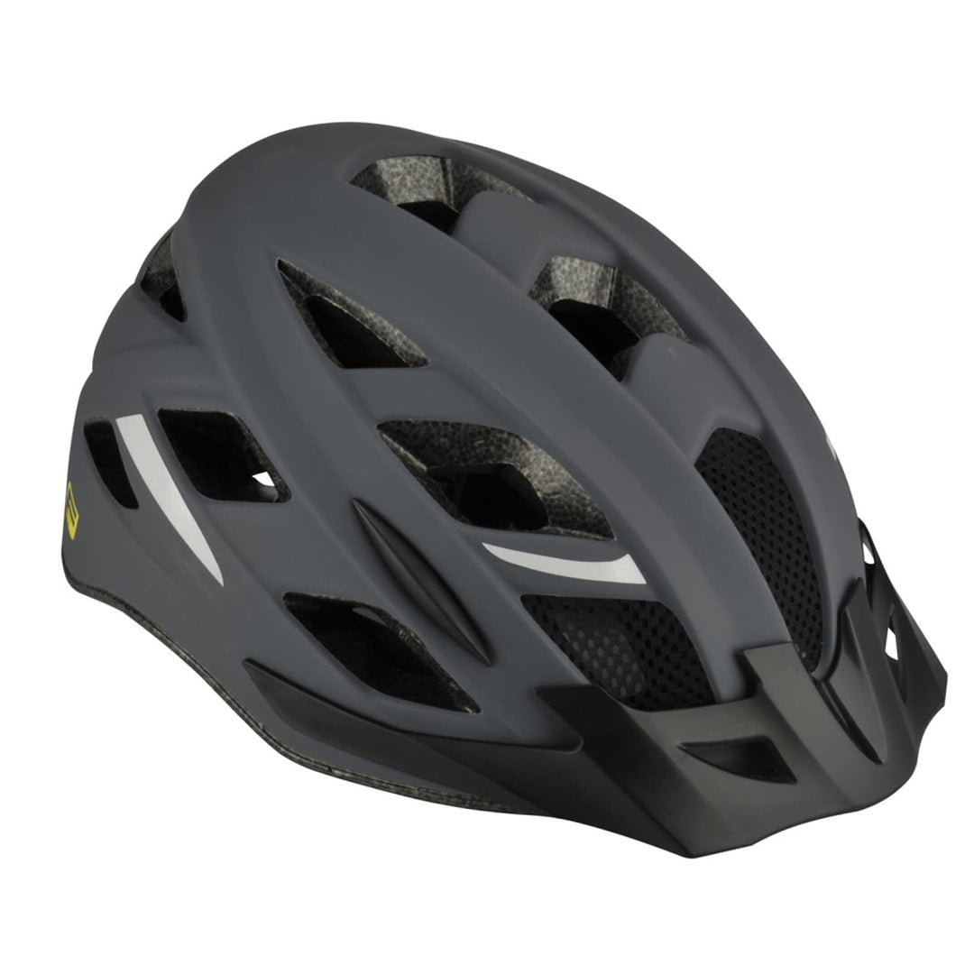 FISCHER Unisex – Erwachsene Urban Lano Fahrradhelm L/XL, 58-61 cm Grau, L/XL, 58-61 cm Grau