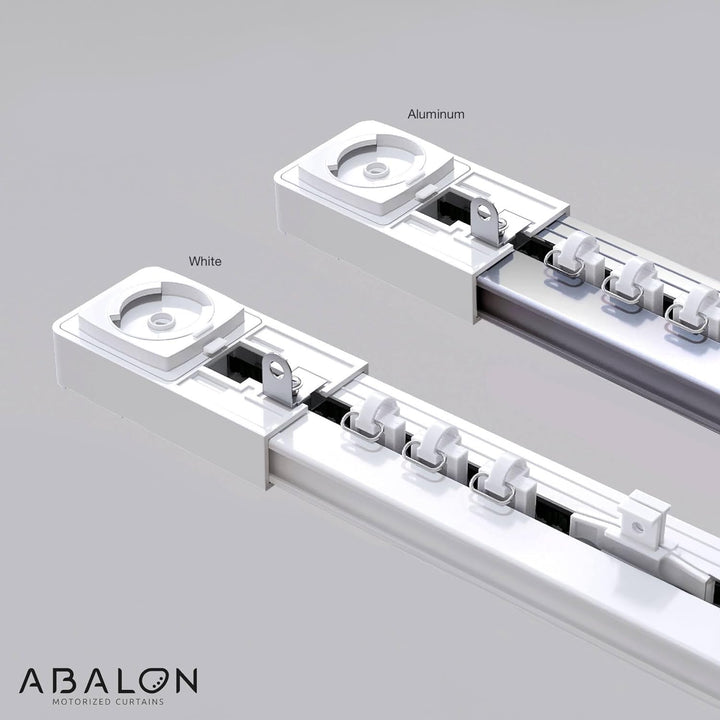 ABALON Motorisierte Vorhangschiene mit Fernbedienung (Not Wifi), 1-8 Meter, Aluminium, elektrische v