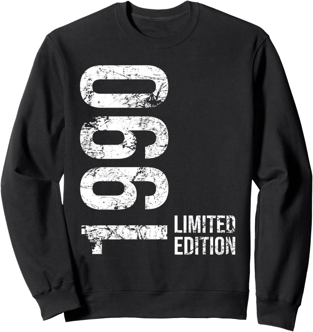 34. Geburtstag Mann Frau 34 Jahre 1990 Geburtstags Sweatshirt