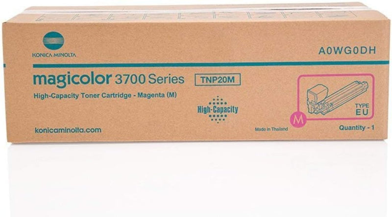 Konica Minolta A0WG0DH Magicolor 3730 Tonerkartusche Höhekapazität 5.000 Seiten, magenta