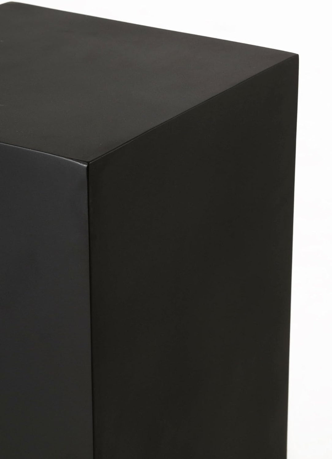 VIVANNO Podest Deko-Säule Stele Blumenständer Fiberglas Anthrazit 30x30x60 Anthrazit Matt 30x30x60 c