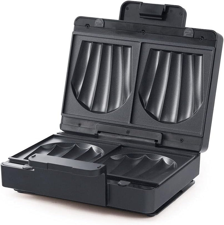 Wilfa EASY MELT Sandwichtoaster – Sandwich Maker mit herausnehmbaren Platten – doppelte Antihaftbesc