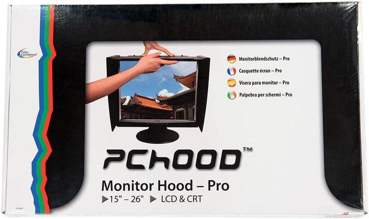 PChOOD Blendschutzhaube für 15-26 inch Monitor Single, Single