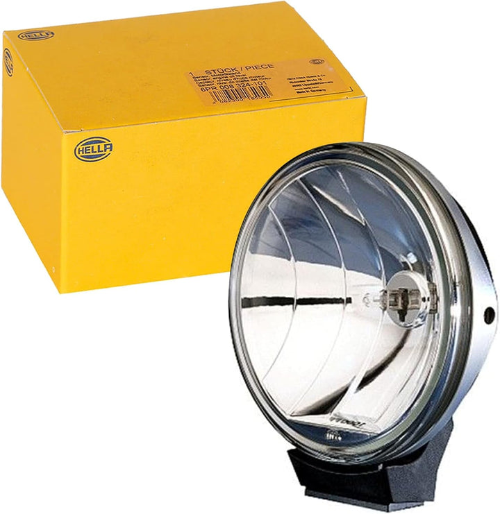 HELLA - Halogen-Fernscheinwerfer - Rallye 1000 - E1 999/ECE-R8 - 12/24V - 1F5 008 273-001 mit Schutz