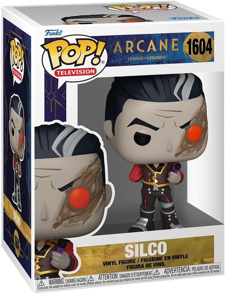 Funko Pop! TV: Arcane LOL - Silco - Arcane: League of Legends - Vinyl-Sammelfigur - Geschenkidee - O