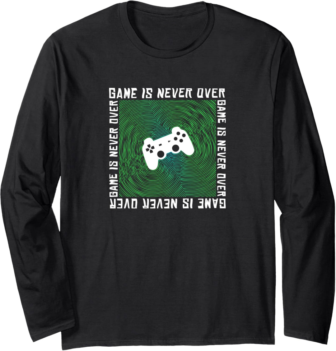 Spiel ist nie vorbei. Langarmshirt