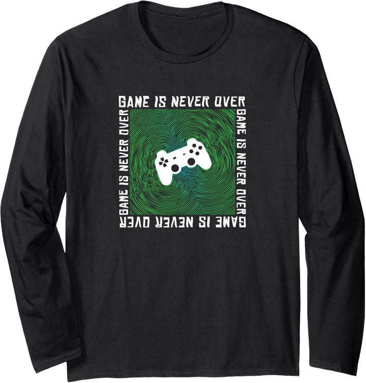 Spiel ist nie vorbei. Langarmshirt