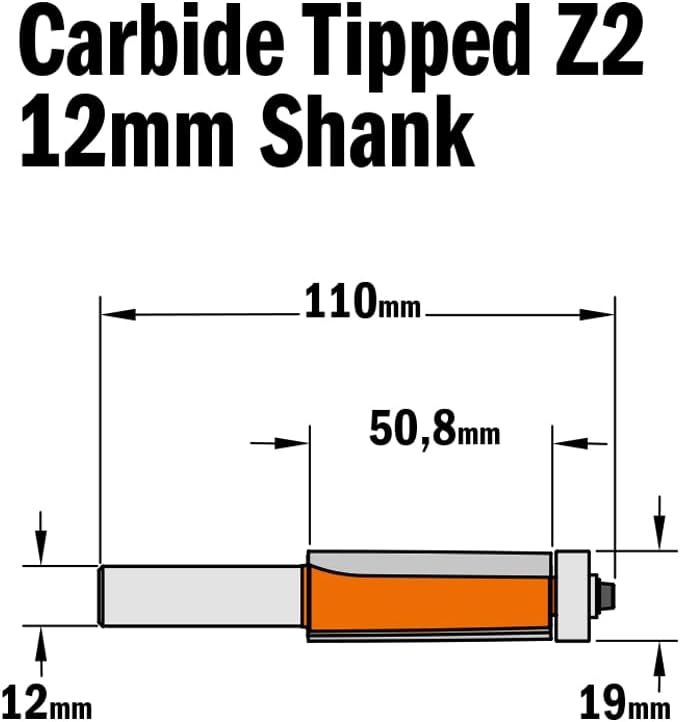 CMT Orange Tools 906.690.11 – Erdbeere für Zusammenfassung HM S 12 D 19 x 50