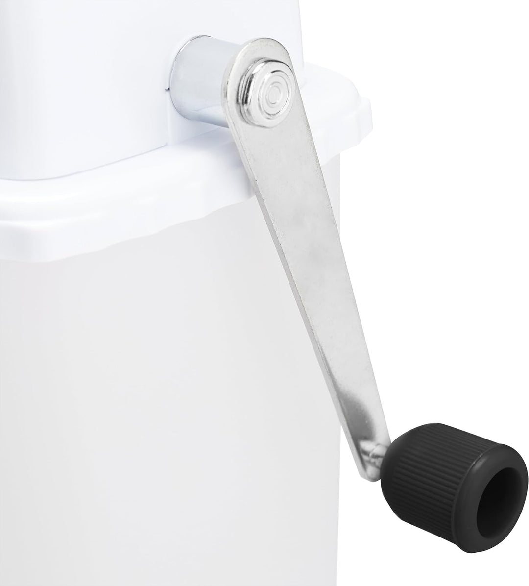 Relaxdays Eiscrusher, manuelle Eismühle, mit Handkurbel, Barzubehör, Crushed Ice für Cocktails, Long