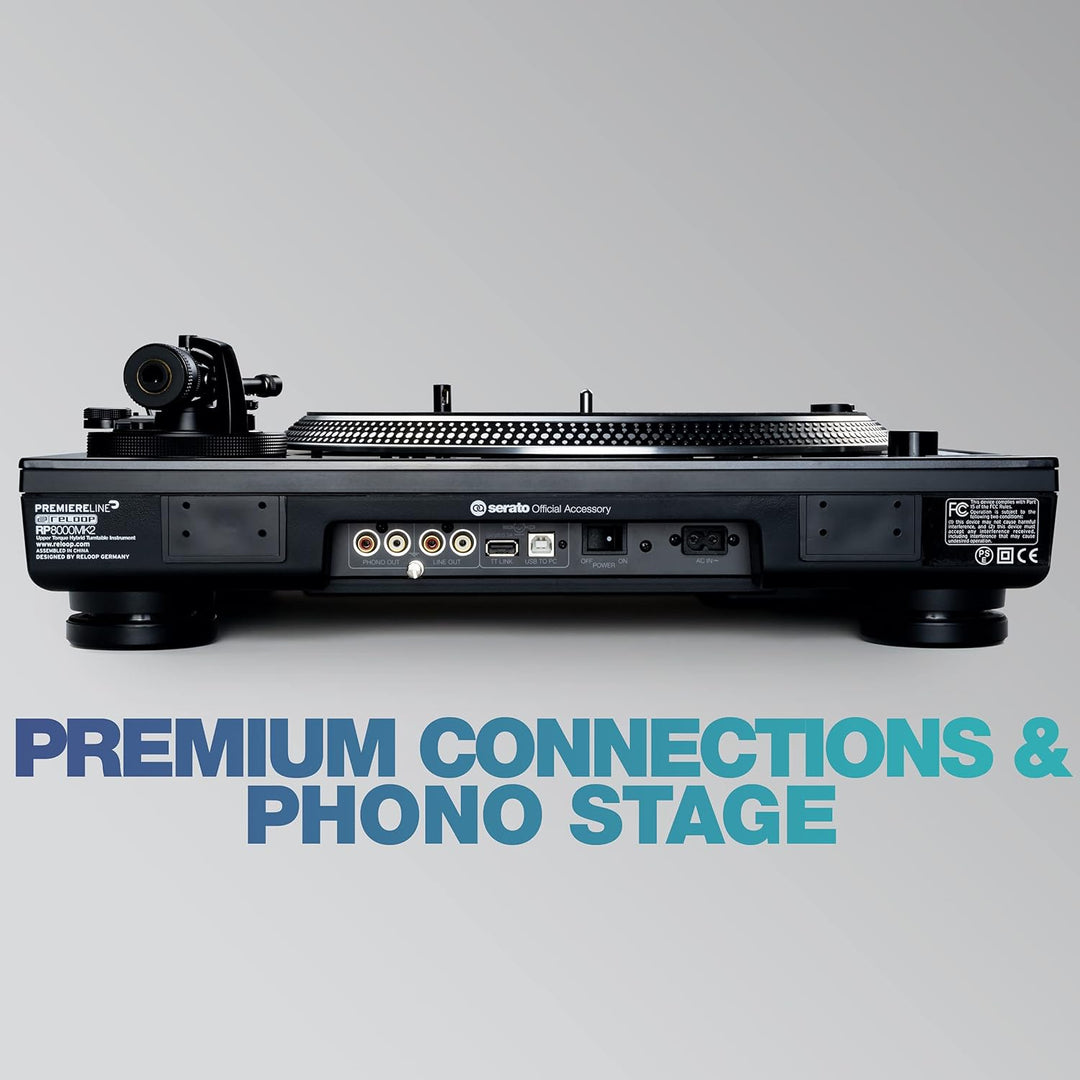 Reloop RP-8000 MK2 - Der fortschrittlichste DJ-Plattenspieler Aller Zeiten, 7 RGB-farbcodierte Perfo