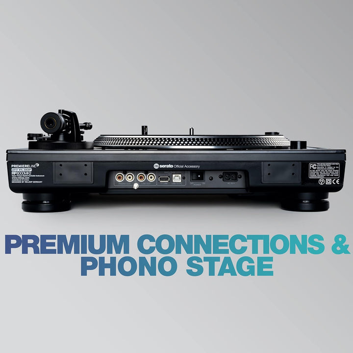 Reloop RP-8000 MK2 - Der fortschrittlichste DJ-Plattenspieler Aller Zeiten, 7 RGB-farbcodierte Perfo