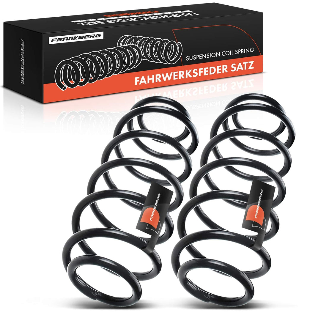 Frankberg 2x Federn Fahrwerksfeder Hinten Kompatibel mit Yaris P1 1999-2005 Yaris NCP1 NLP1 SCP1 199