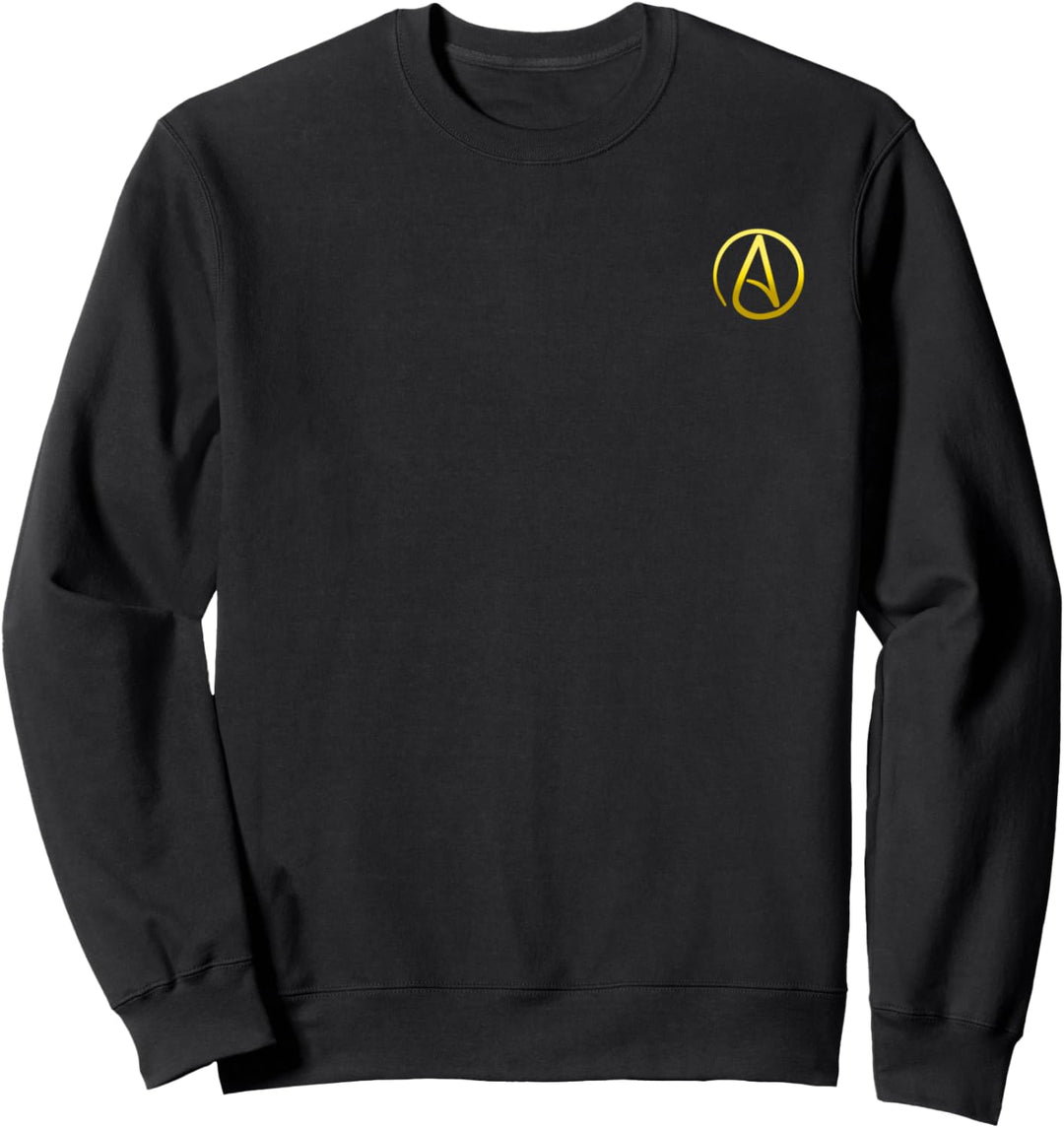 Atheist-Symbol. Sweatshirt