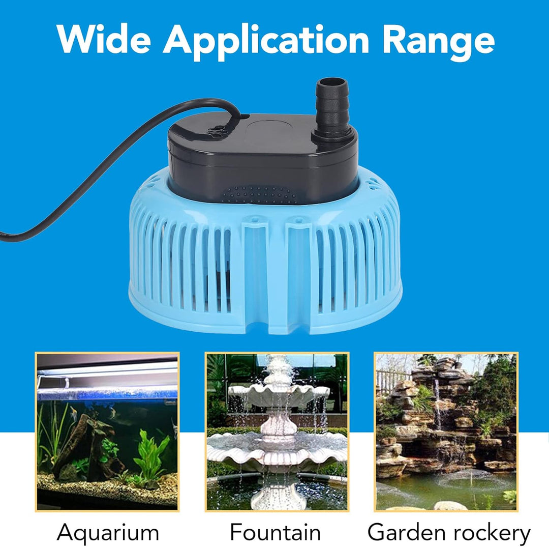 Poolabdeckungspumpe Oberirdisch, 75W 850GPH Tauchwasserpumpe Schmutzwasserpumpe mit 25-Fuss-Schnur u