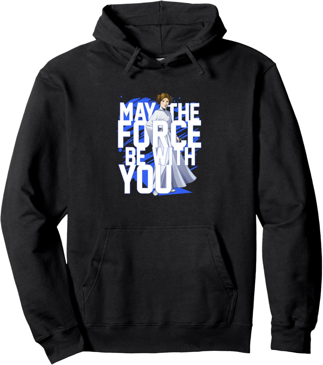 Star Wars Force Be With You Princess Leia Pullover Hoodie