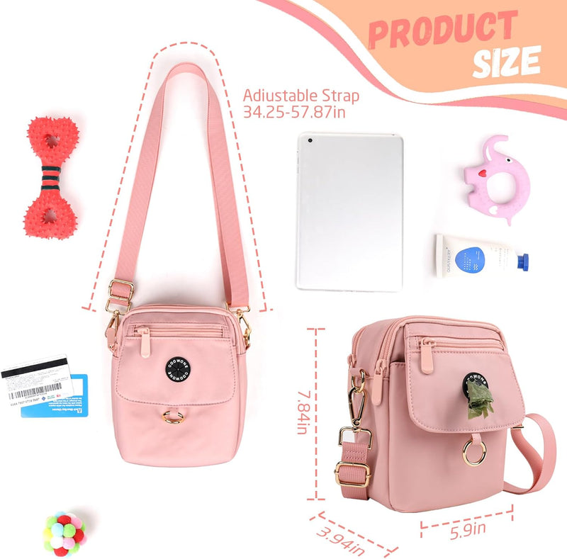 COOWONE wasserdichte Hundeleckerli-Tasche, Hundespaziergang Tasche, Leckerli-Tasche für Hunde, Hunde