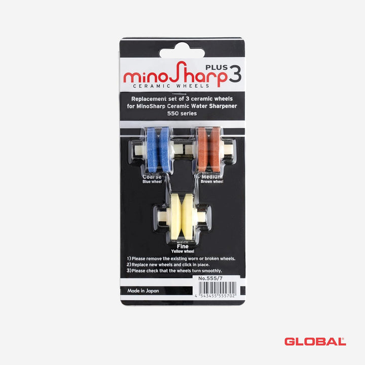 Minosharp Ersatzräder für Keramik Handschleifer 550BR