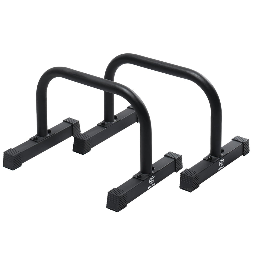 Parallettes Calisthenics - Handstand Griffe Stahl Rutschfeste, Push Up Bars, Hält 250kg Last aus - C